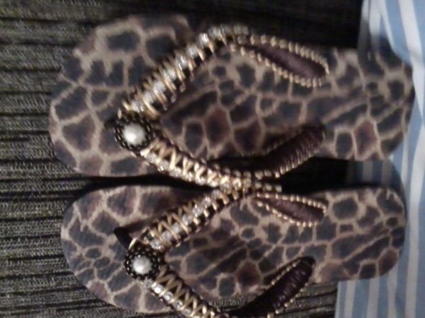 Chinelo estampado